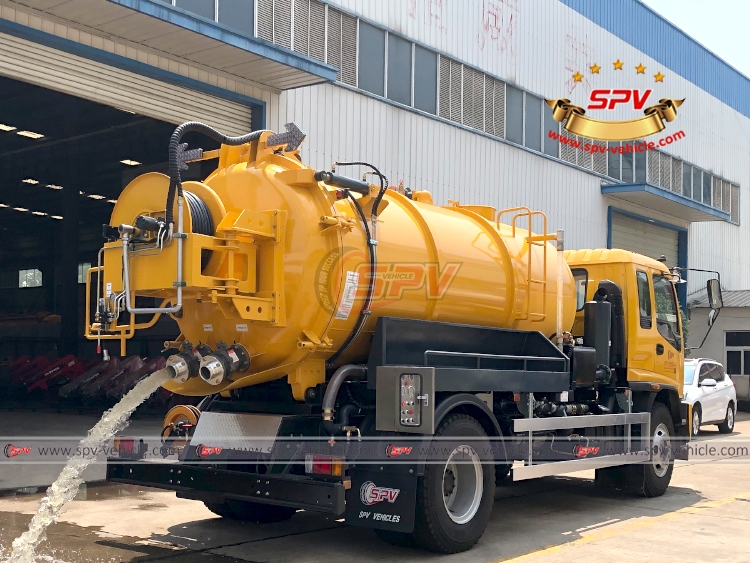 8,000 Litres Combined Vacuum Jet ISUZU - RB2 8,000 Litres Combined Vacuum Jet ISUZU - RB2